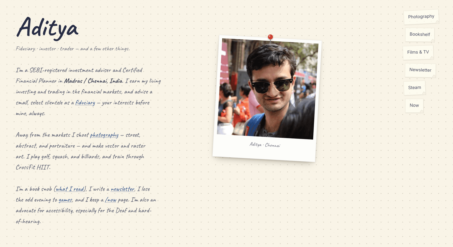 Aditya Portfolio